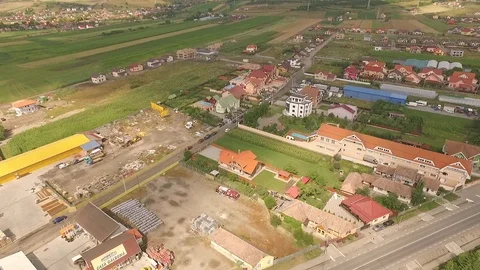 Rural Scenery in Transylvania Stock Footage 87083641