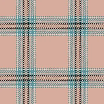 Rural seamless vector tartan, sample texture pattern fabric. Fall check bac.. Stock Illustration