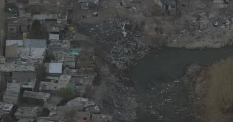 A rural settlement Stock Footage 59573811