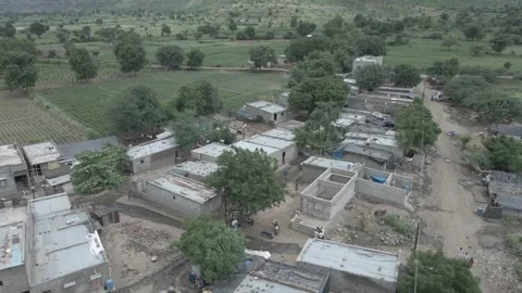 Rural Settlement Stock Footage 303344234