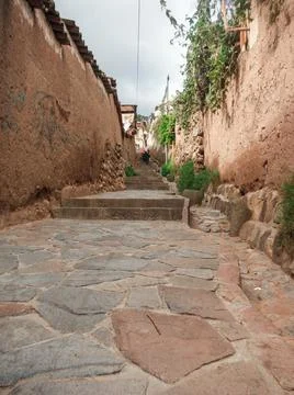 Rural stairs path Stock Photos
