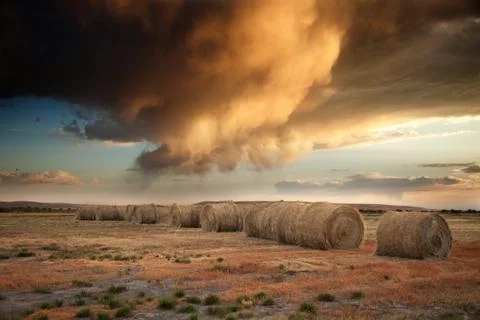 Rural Storm Stock Photos