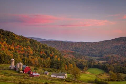 Rural Sunset Stock Photos