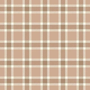 Rural textile texture pattern, uniform seamless tartan check. Checkered fab.. Stock Illustration