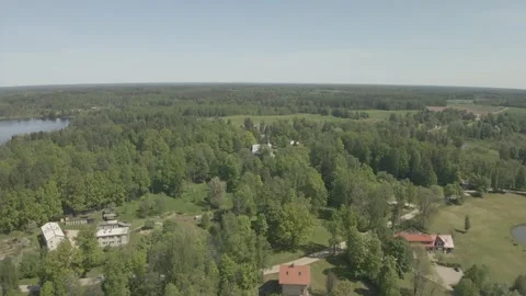 A rural town Stock Footage 289014763