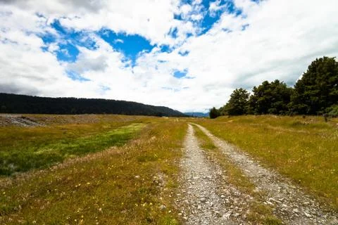 Rural trail Stock Photos