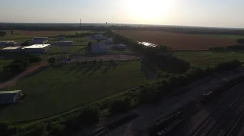 Rural Train Descend Stock Footage 66522208