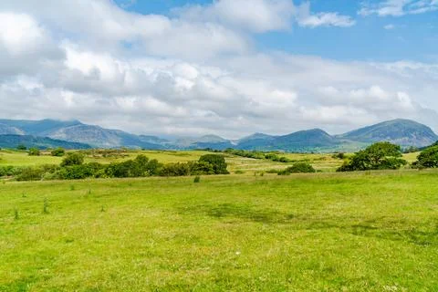 Rural Welsh landscape Stock Photos