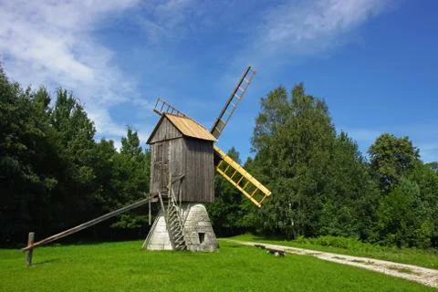 Rural windmill 写真素材