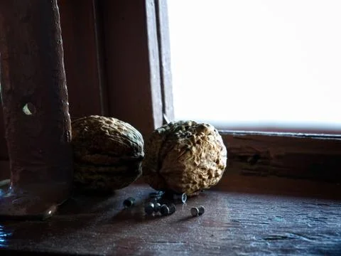 Rural window Stock Photos