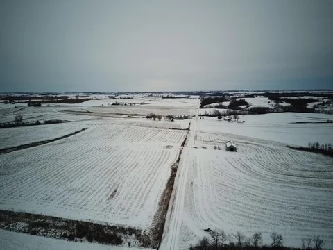Rural Winter 3 Video stock 83766123