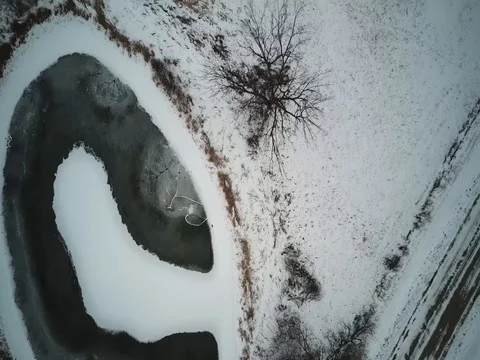 Rural Winter 5 Video stock 83766259