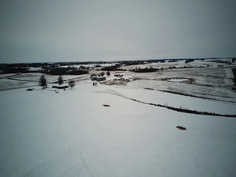 Rural Winter 8 Video stock 83766478