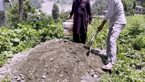 Rural Workers Engaged in Community Development Near Their Homes 動画素材 339780090