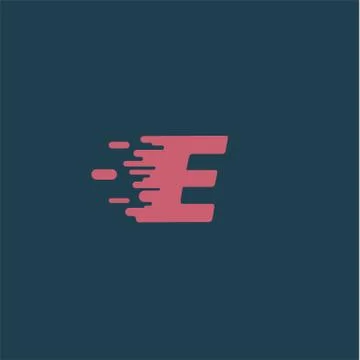 'Rush' character from a typeset, vector illustration Stock Illustration