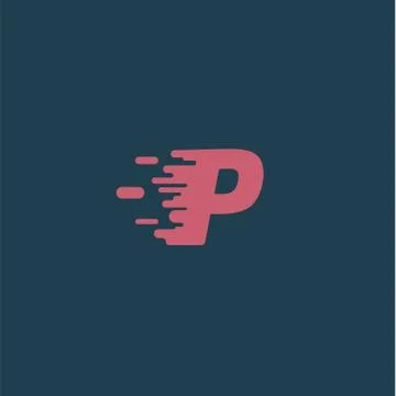 'Rush' character from a typeset, vector illustration Stock Illustration