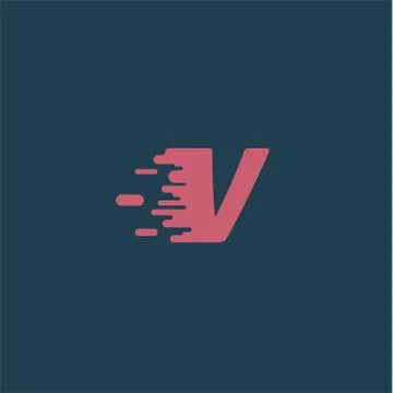 'Rush' character from a typeset, vector illustration Stock Illustration