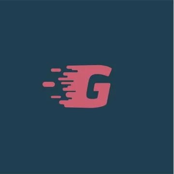 'Rush' character from a typeset, vector illustration Stock Illustration