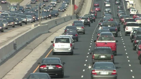 Rush Hour Commute Vídeo Stock 7902334