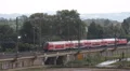 Rush Hour Commuter Commuting Regional Local Train Passing Mass Transit Transport HD Footage