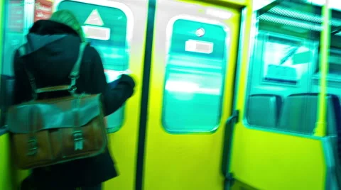 Rush Hour Commuting Stock Footage 41402653