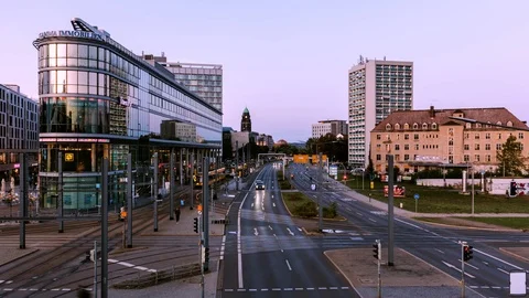 Rush hour Vídeo Stock 125848016