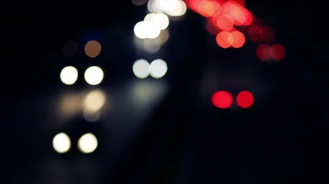 Rush hour on highway Stock-Footage 43961167