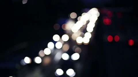 Rush hour on highway Stock Footage 43962690