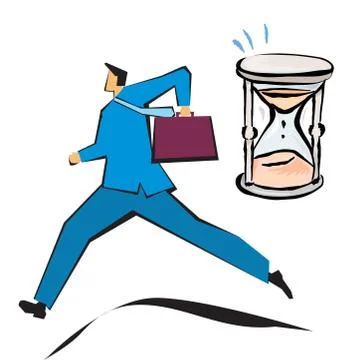 Rush hour Stock Illustration