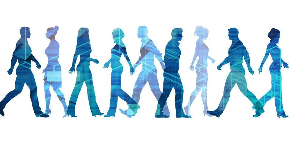 Rush Hour Stock-Illustration