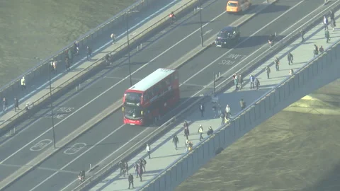 Rush Hour London Stock Footage 173451169