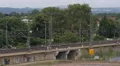 Rush Hour Mass Transportation Intercity Express ICE Passing Countryside Germany HD Footage
