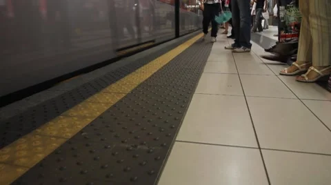 Rush hour metro Stockbeeldmateriaal 7901461