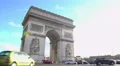 Rush hour in Paris, intensive traffic near tourist attraction in France capital 4k or 4k+ Resolution