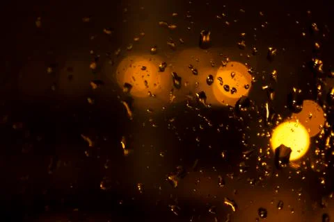 Rush hour in the rain Stock Photos