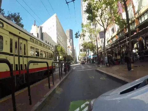 Rush hour in San Francisco (time lapse) Stock Footage 78140505