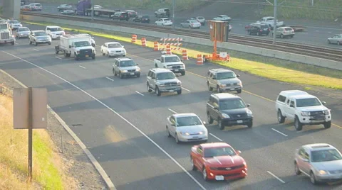 Rush Hour Traffic 1 Stock Footage 978312