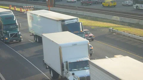 Rush Hour Traffic 2 Stock Footage 978315