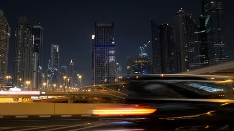 Rush Hour Traffic Commuting Through City Highway Roads Stock Footage 103587561