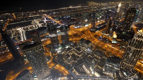 Rush Hour Traffic Commuting Through City Highway Roads Stock Footage 103587888