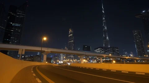 Rush Hour Traffic Commuting Through City Highway Roads Stock Footage 103588061