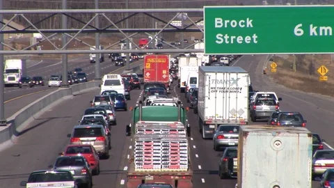 Rush Hour Traffic Stock Footage 108557895