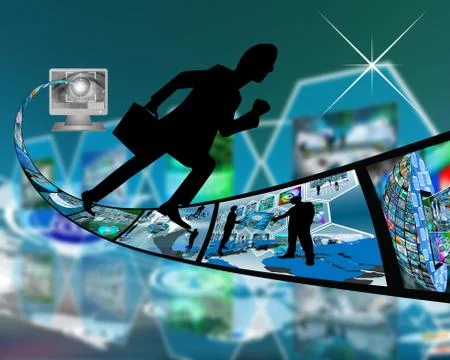 Rush Stock Illustration
