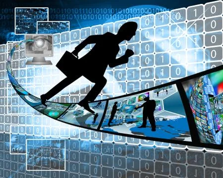 Rush Illustrazione stock