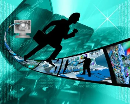 Rush Illustrazione stock