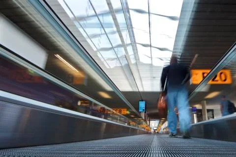 In a rush Stock Photos