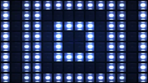 Rush Strobe Lights Vj Stage Blinder Stock-Footage 35104006