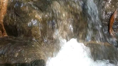 The Rushing Cascade Stock Footage 334638893