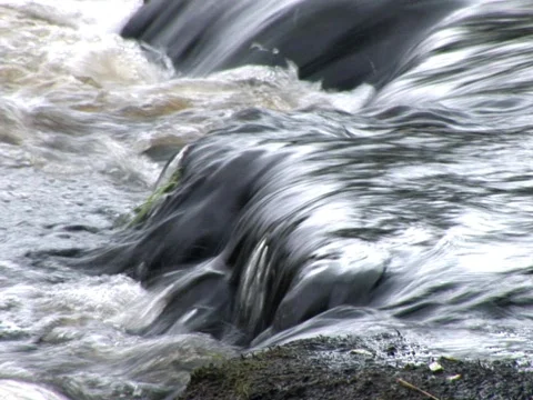 Rushing Down Stock Footage 490257