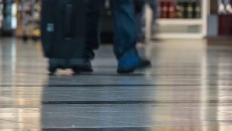 Rushing People Stock Footage 74645214